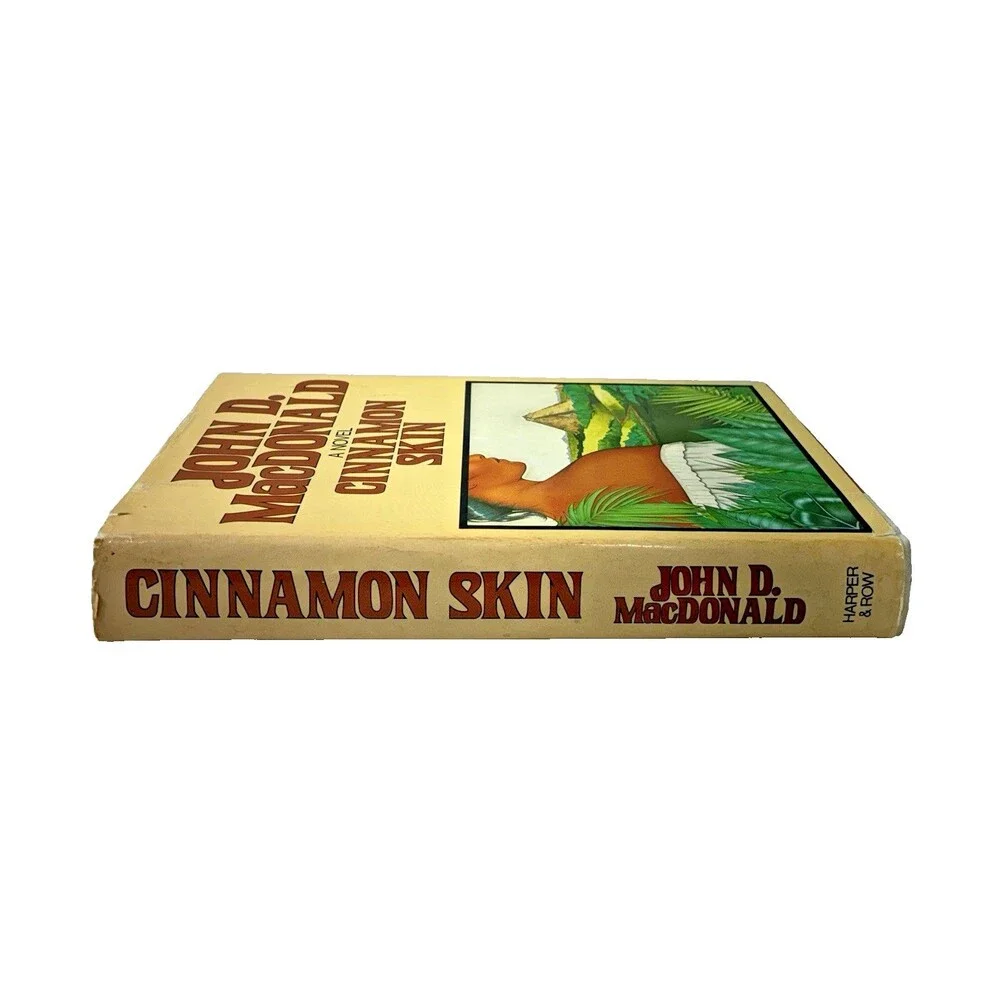 Cinnamon Skin by John D. MacDonald Vintage 1982 Harper & Row First Edition